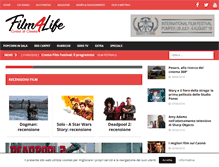 Tablet Screenshot of filmforlife.org